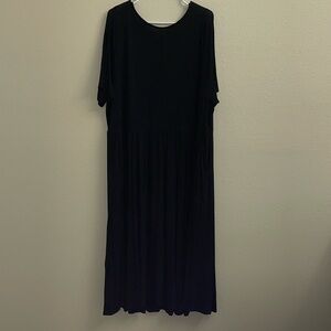 Torrid super soft knits plus size midi dress with pockets